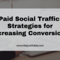 The image is a graphic related to Paid Social Traffic.