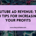 The image is a graphic related to YouTube Ad Revenue.