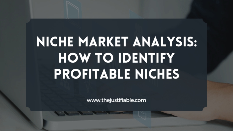 The image is a graphic related to Niche Market Analysis.