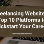 The image is a graphic related to Freelancing Websites.