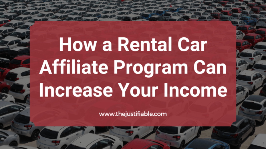 The image is a graphic related to Rental Car Affiliate Program.