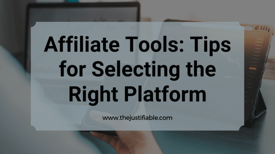 The image is a graphic related to Affiliate Tools