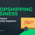 The image is a graphic related to dropshipping business