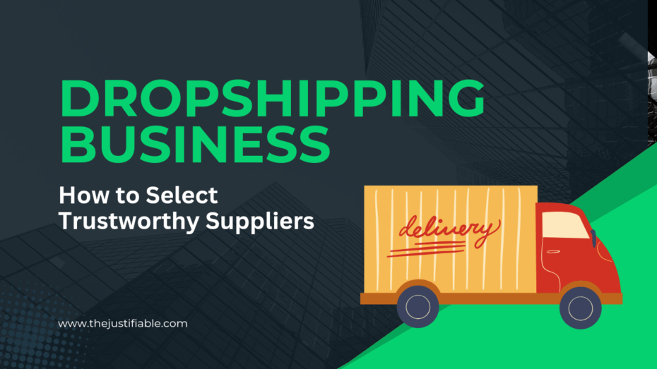 The image is a graphic related to dropshipping business