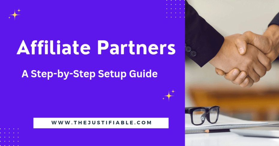 The image is a graphic related to affiliate partners