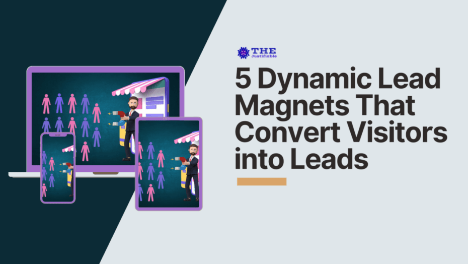 The image is a graphic related to lead magnets