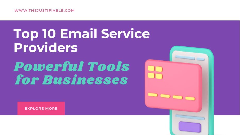 The image is a graphic related to email service providers.