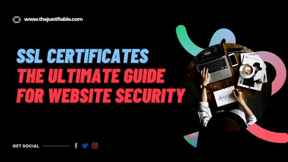 The image is a graphic related to ssl certificates