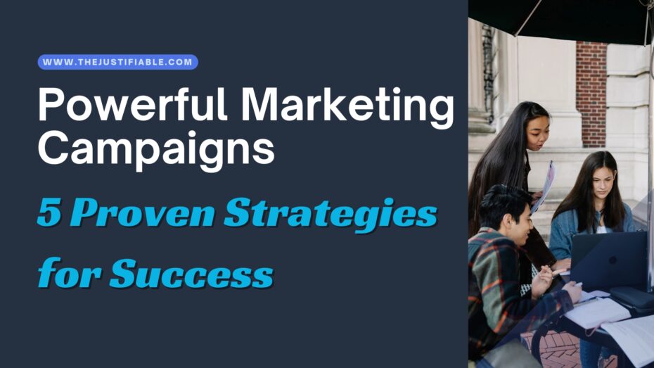 The image is a graphic related to marketing campaigns.