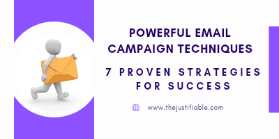 The image is a graphic related to email campaign