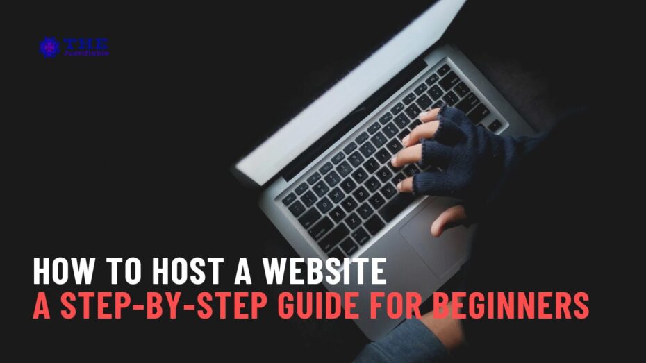 The image is a graphic related to how to host a website