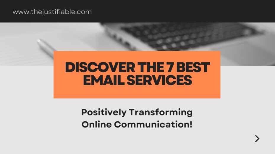 The image is a graphic related to: best email service.