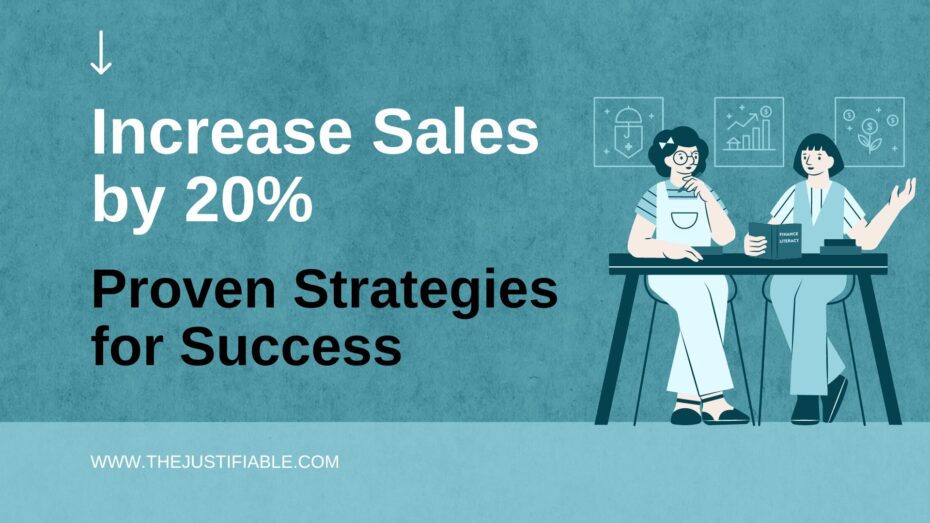 The image is a graphic related to: increase sales.