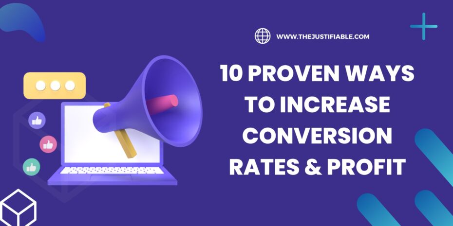 The image is a graphic related to increase conversion rates.