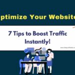 The image is a graphic related to optimize your website.