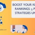 Boost Your Keyword Rankings: 5 Proven Strategies Unveiled The image is a graphic related to keyword rankings.