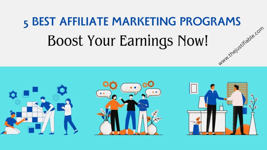 The image is a graphic related to affiliate marketing programs.