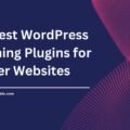 The image is a graphic related to wordpress caching plugins.
