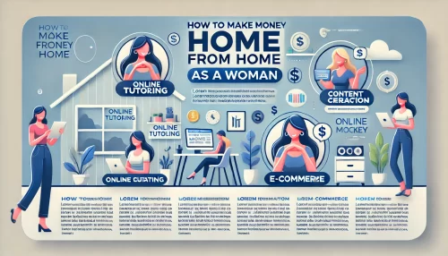 Read more about the article How To Make Money From Home As A Woman?