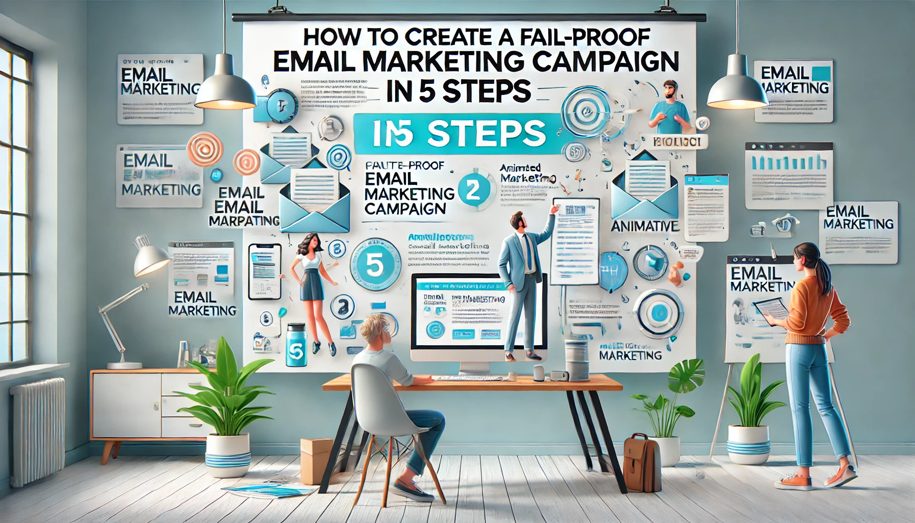 You are currently viewing How to Create a Fail-Proof Email Marketing Campaign in 5 Steps