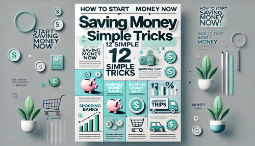 Read more about the article How to Start Saving Money Now: 12 Simple Tricks