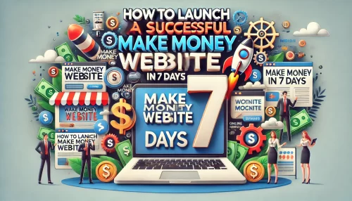 Read more about the article How to Launch a Successful Make Money Website in 7 Days