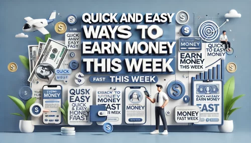 Read more about the article Quick and Easy Ways to Earn Money Fast This Week