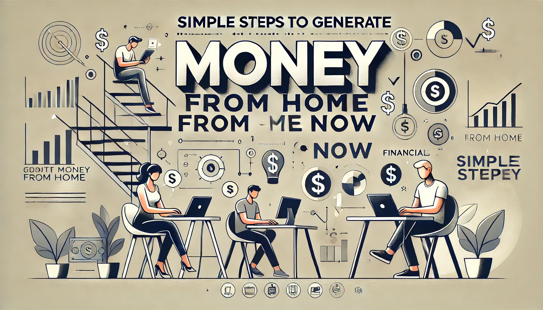 You are currently viewing Simple Steps to Generate Money from Home Right Now