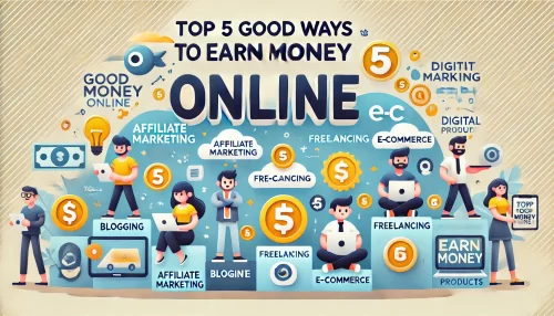 Read more about the article Top 5 Good Ways to Earn Money Online