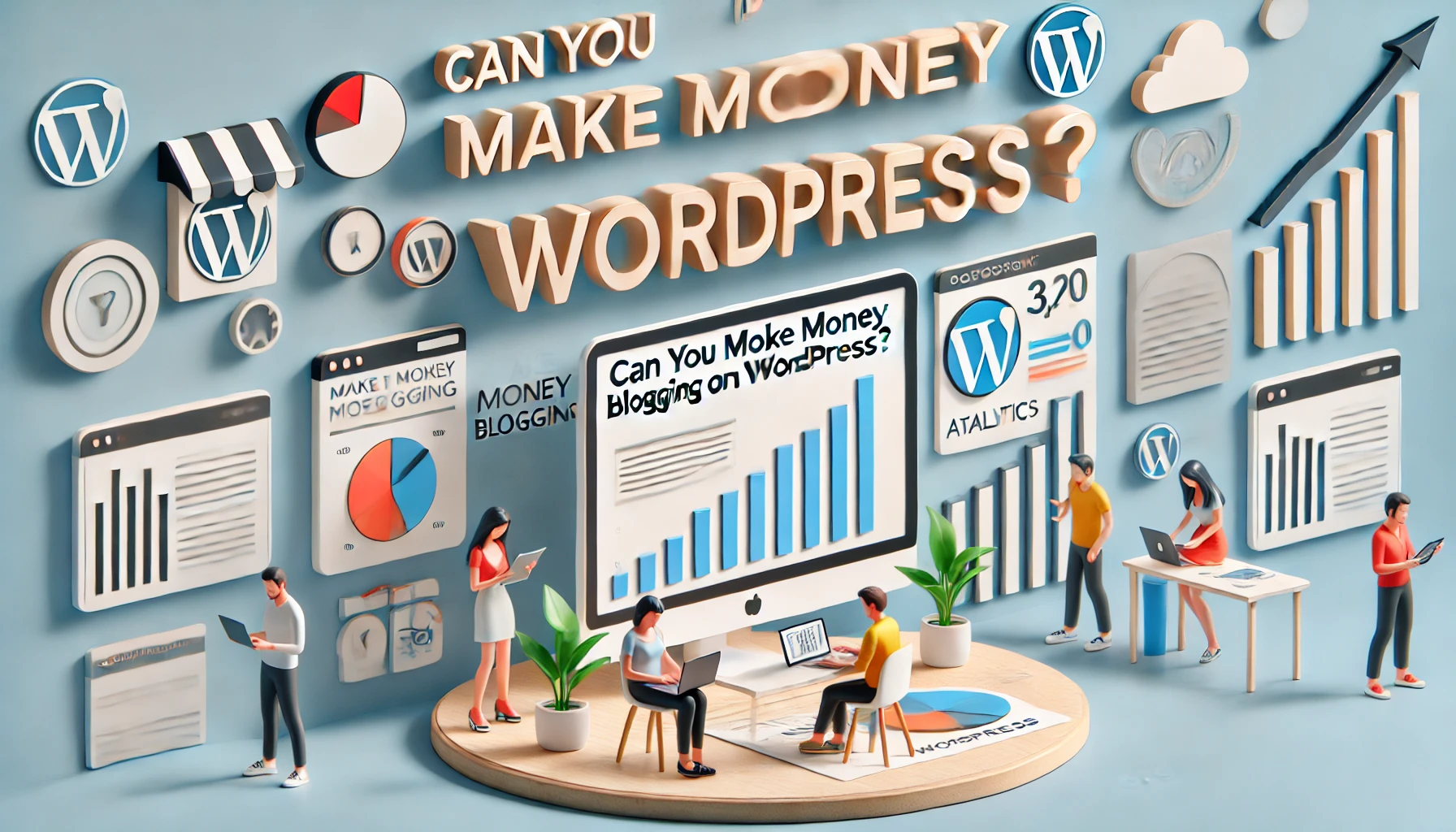 You are currently viewing Can You Make Money Blogging On WordPress