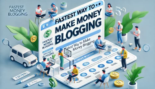 Read more about the article Fastest Way To Make Money Blogging