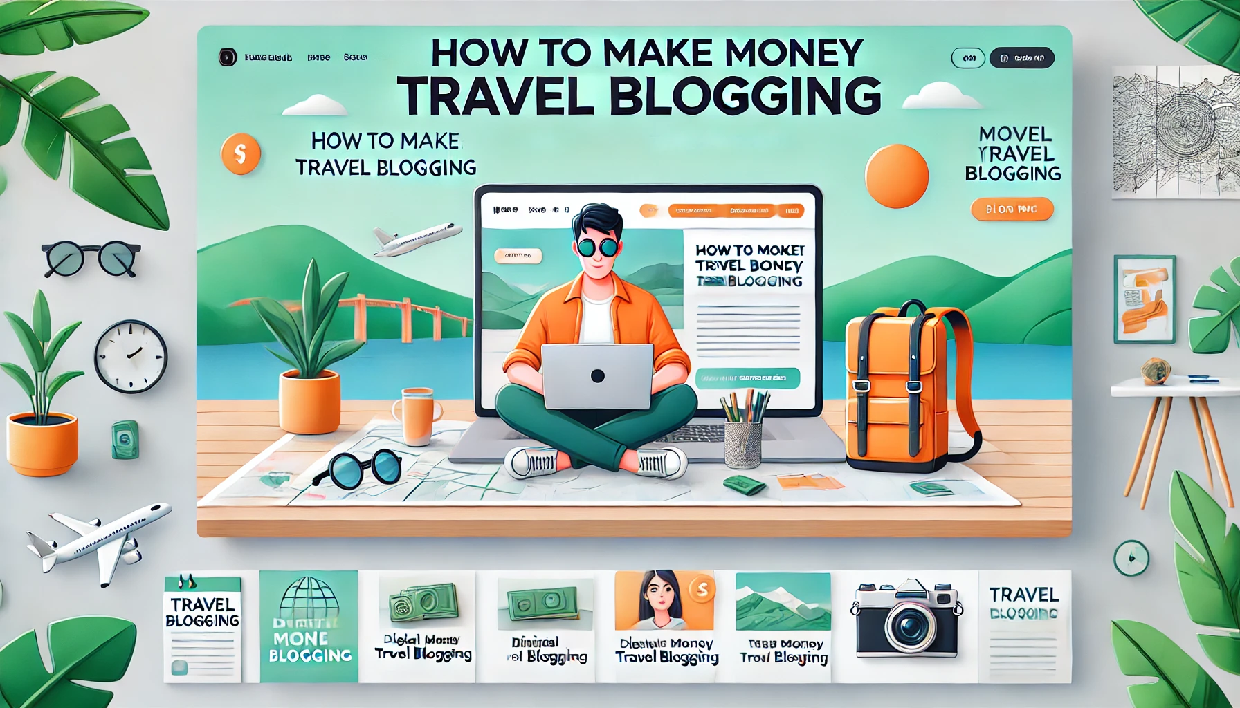 You are currently viewing How To Make Money Travel Blogging