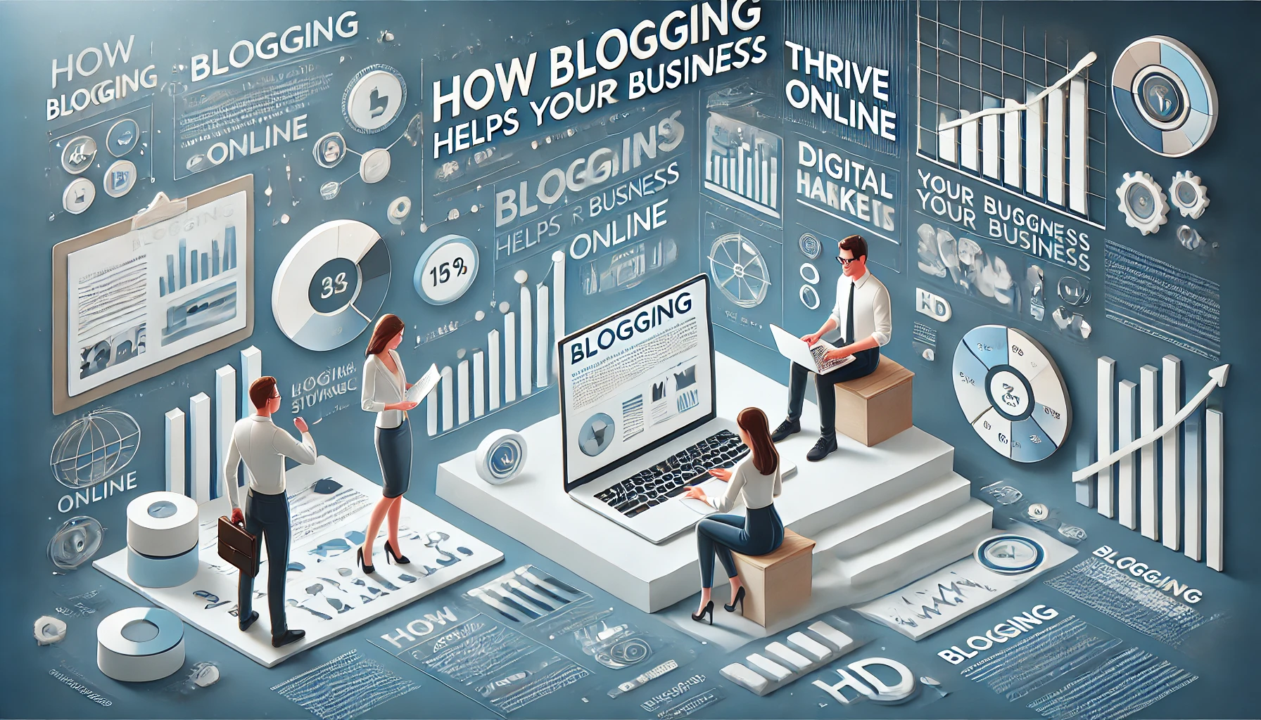 You are currently viewing How Blogging Helps Your Business Thrive Online