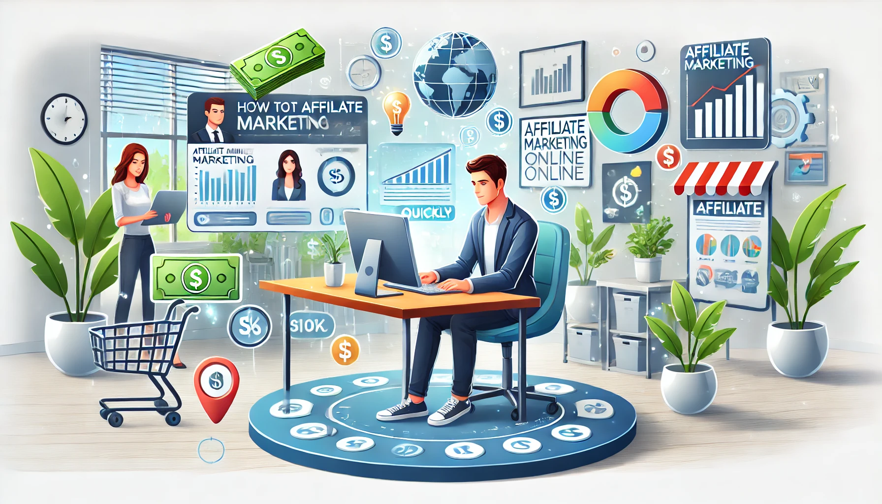 How to Start Affiliate Marketing Online and Earn Quickly You are currently viewing How to Start Affiliate Marketing Online and Earn Quickly