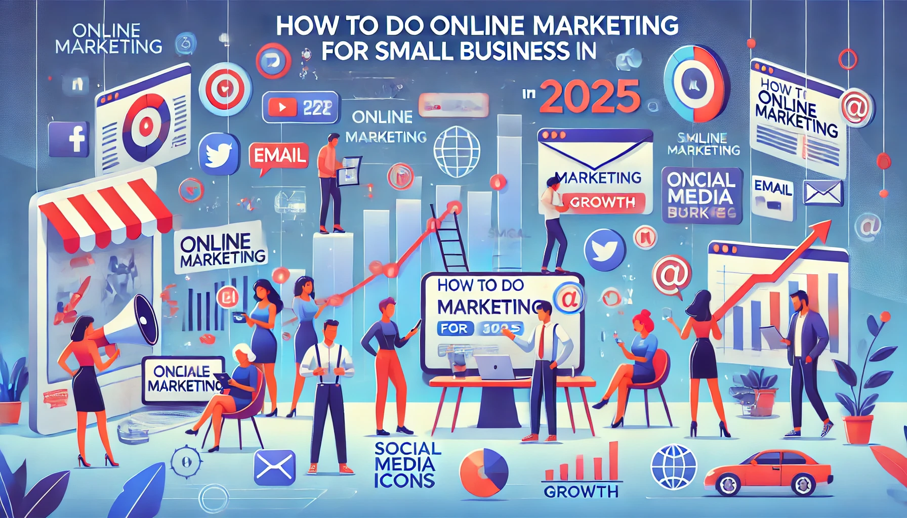 You are currently viewing How to Do Online Marketing for Small Business in 2025