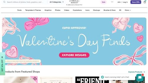 Creative Market Affiliate Strategy: Make $500+ Monthly Creative Market screenshot