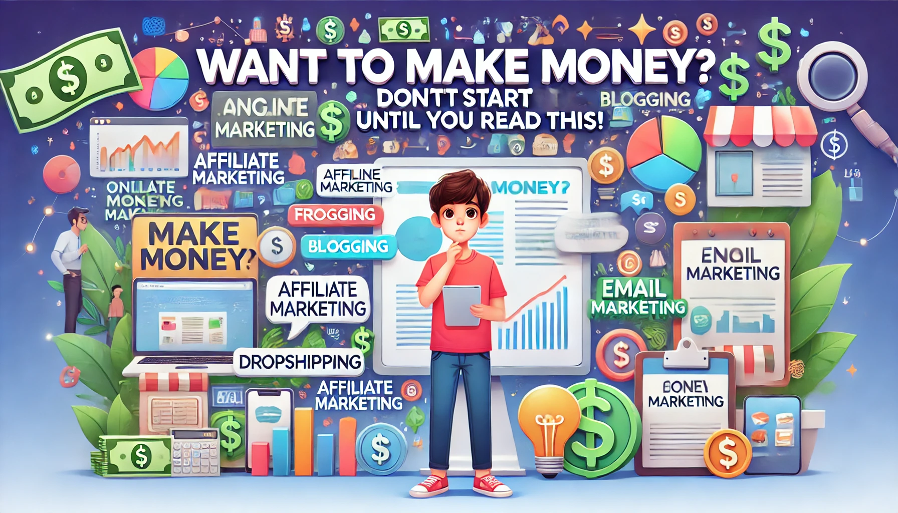 You are currently viewing Want to Make Money? Don’t Start Until You Read This!