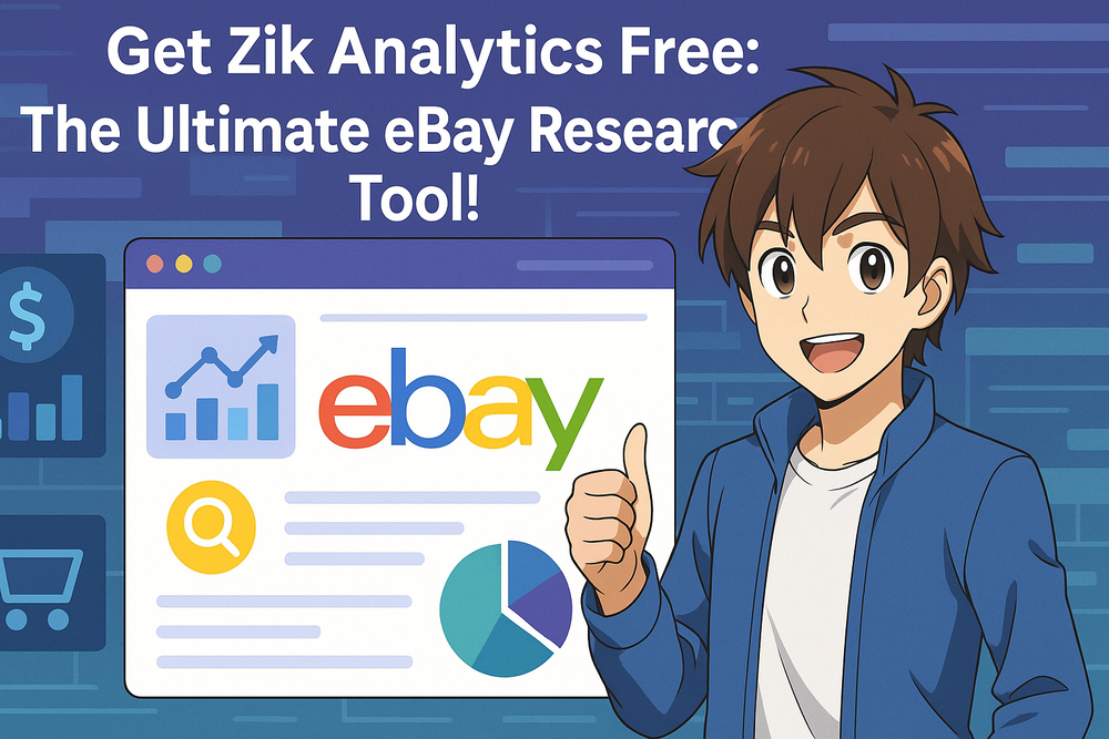 You are currently viewing Get Zik Analytics Free: The Ultimate eBay Research Tool!