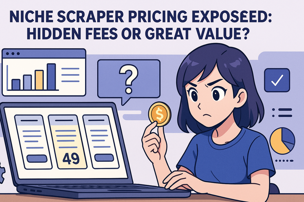 Niche Scraper Pricing Exposed: Hidden Fees or Great Value? You are currently viewing Niche Scraper Pricing Exposed: Hidden Fees or Great Value?