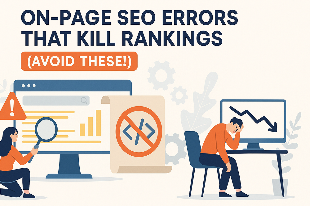 You are currently viewing On Page SEO Errors That Kill Rankings (Avoid These!)