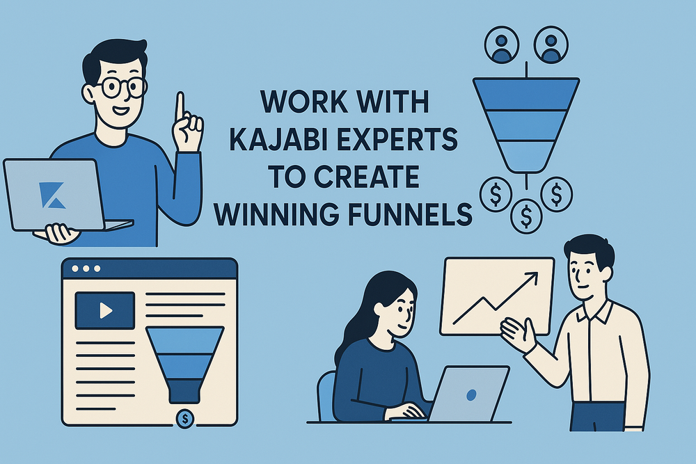 Work With Kajabi Experts to Create Winning Funnels You are currently viewing Work With Kajabi Experts to Create Winning Funnels