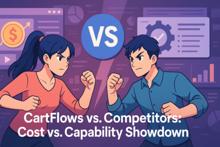 CartFlows Pricing & Alternatives: Which One Wins? CartFlows vs. Competitors Cost vs. Capability Showdown