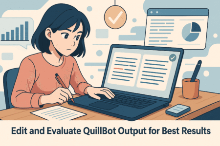How to Use QuillBot Paraphrasing Tool Effectively Edit and Evaluate QuillBot Output for Best Results