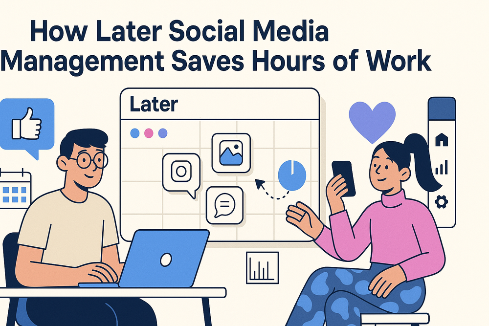 You are currently viewing How Later Social Media Management Saves Hours of Work
