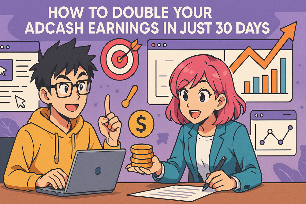 How to Double Your Adcash Earnings in Just 30 Days You are currently viewing How to Double Your Adcash Earnings in Just 30 Days