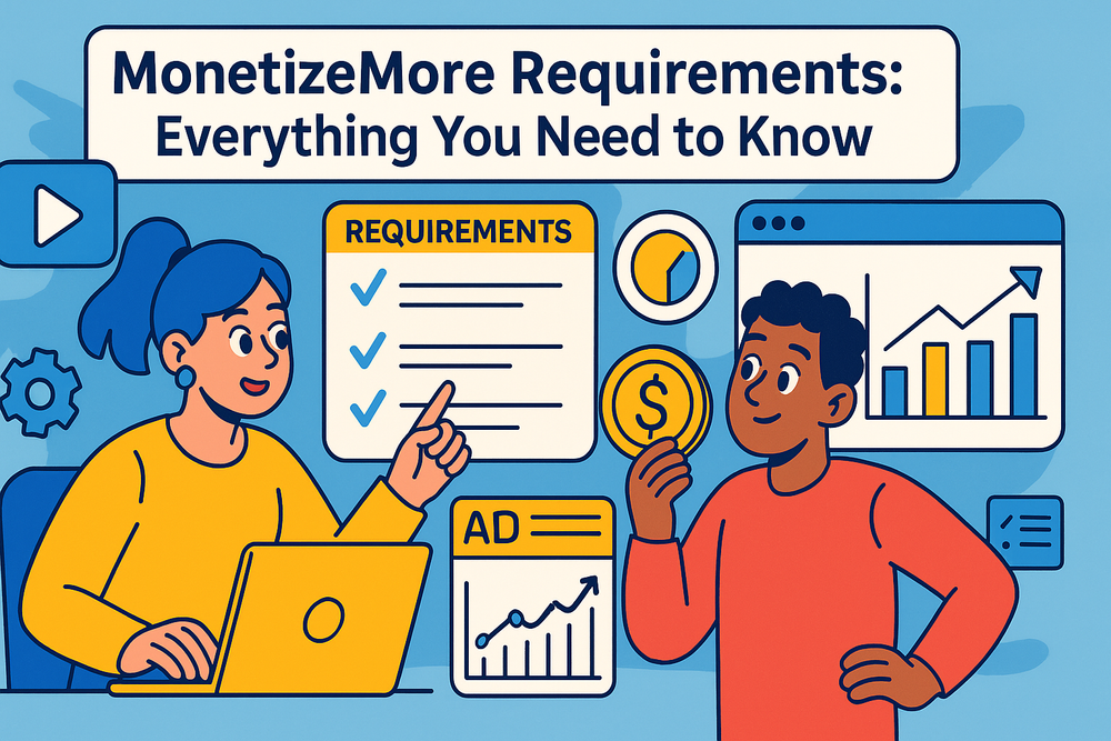 MonetizeMore Requirements: Everything You Need to Know You are currently viewing MonetizeMore Requirements: Everything You Need to Know