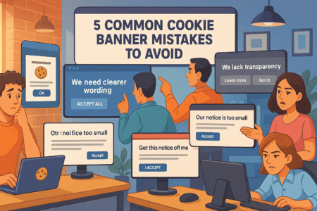 Best Cookie Banner Solutions for GDPR & CCPA Compliance 5 Common Cookie Banner Mistakes to Avoid