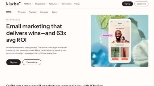 6. Klaviyo: The Best Brevo Alternative for Ecommerce Brands