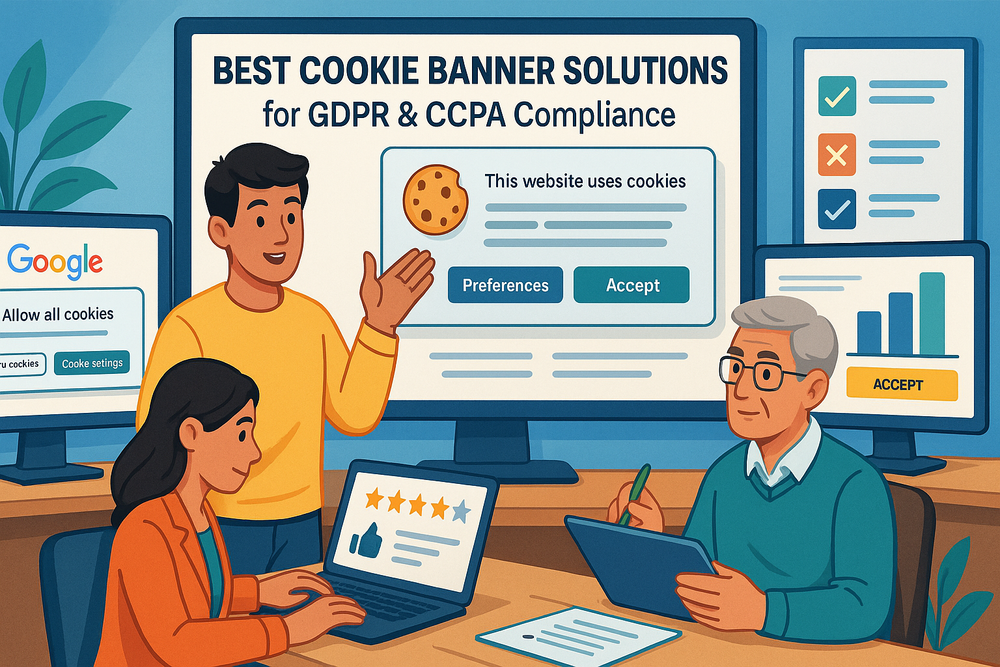 You are currently viewing Best Cookie Banner Solutions for GDPR & CCPA Compliance
