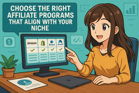 Create an Effective Affiliate Marketing Strategy Today Choose the Right Affiliate Programs That Align With Your Niche